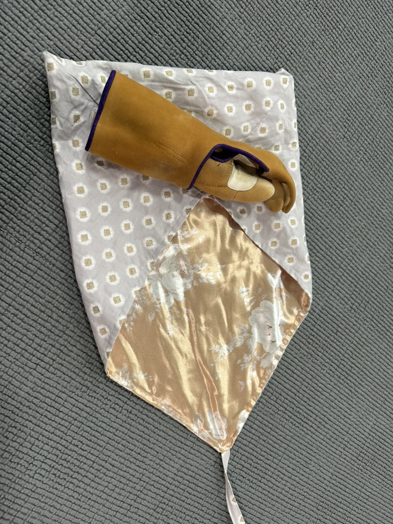 Kake-bukuro, with satin lining